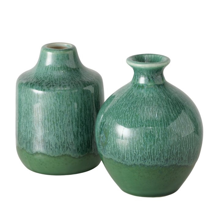 Vase décoratif Basilio - Céramique émaillée