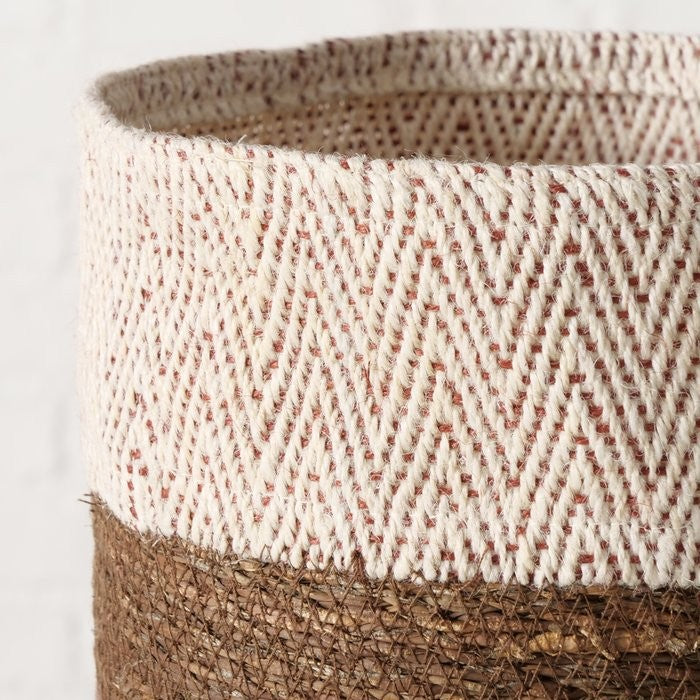 Panier Eija - Tressage naturel fait main