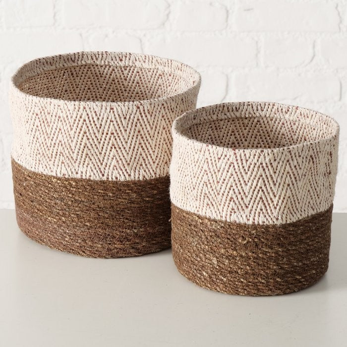 Panier Eija - Tressage naturel fait main